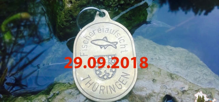 Lehrgang Fischereiaufseher am 29.09.2018